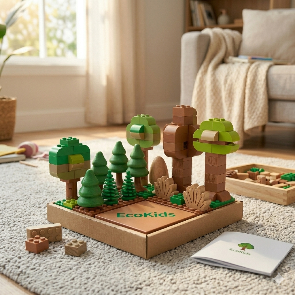 SET DE CONSTRUCCIÓ "EL MEU BOSC ECO"