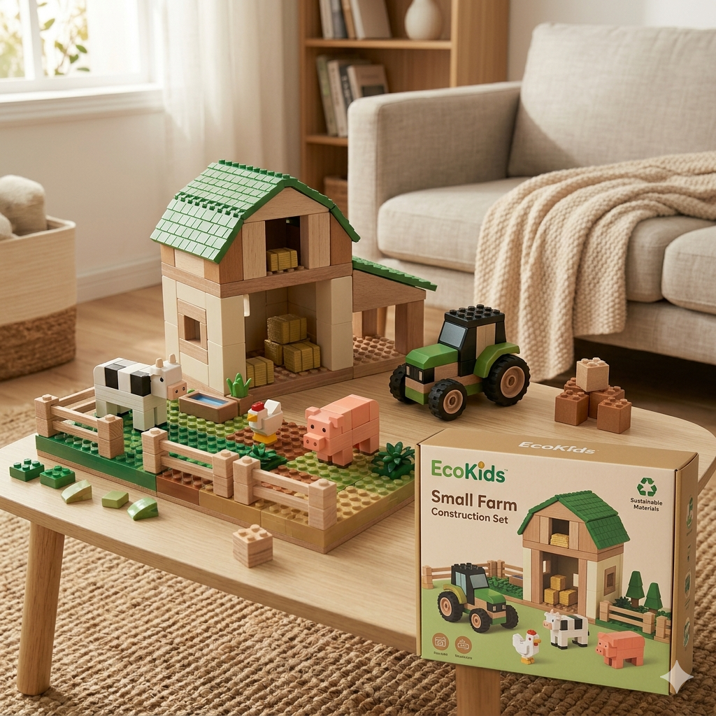 SET DE CONSTRUCCIÓ "LA MEVA ECO-GRANJA"