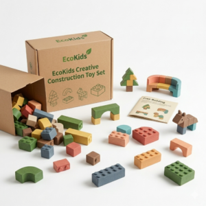 SET DE CONSTRUCCIÓ CREATIVA "ECO-BLOCKS"