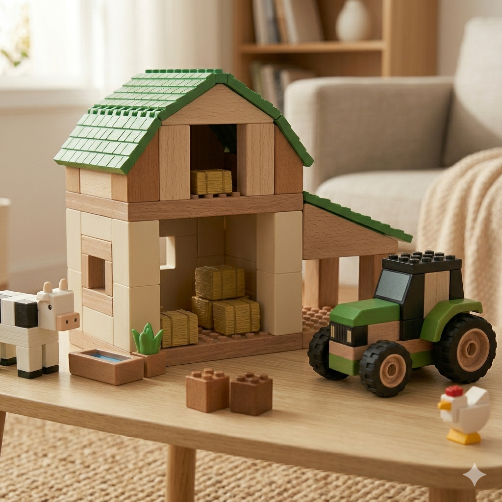 SET DE CONSTRUCCIÓ "LA MEVA ECO-GRANJA" - Imagen 2